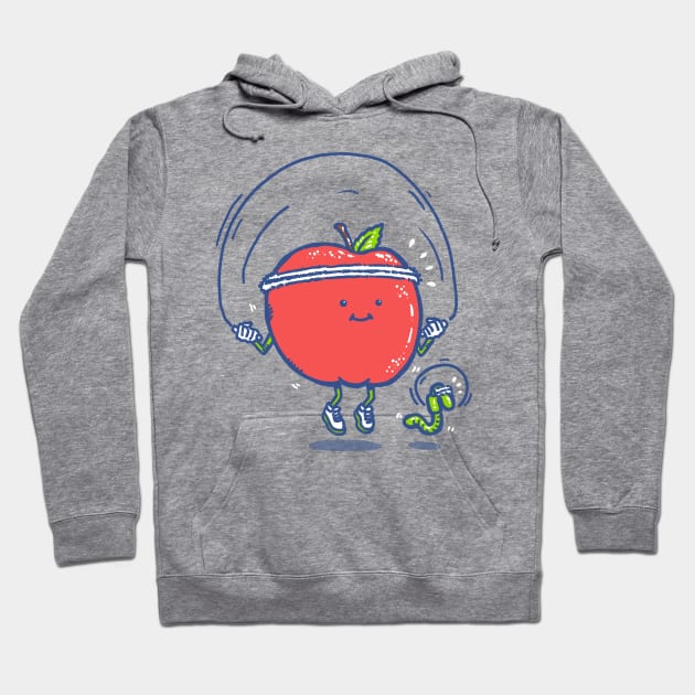 Wellness Apple Hoodie by nickv47